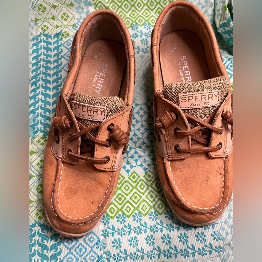 Sperry Women's Brown Boat Slippers - Picture 2 of 6